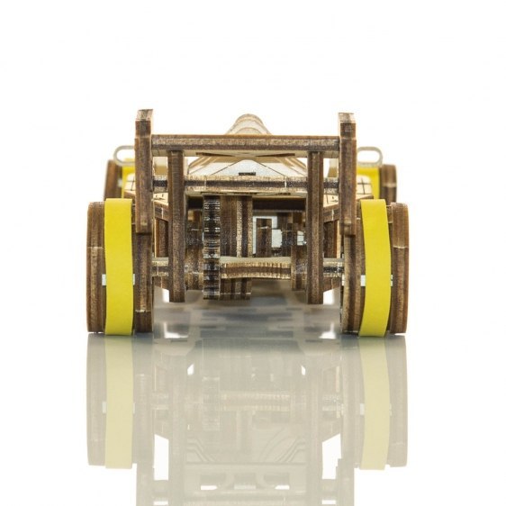 Drewniane puzzle mechaniczne 3D Wooden.City - Bolid Drewniane puzzle mechaniczne 3D Wooden.City - Bolid