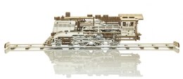 Drewniane puzzle mechaniczne 3D Wooden.City - WOODEN EXPRESS + tory kolejowe