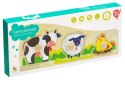 Kolorowe puzzle dla dziecka - Zwierzątka farma