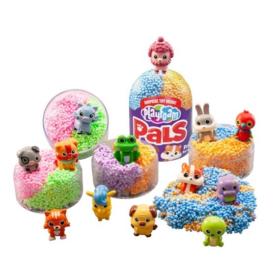 Playfoam Pals, Pet Party, Masa piankowa z figurką niespodzianką, modelina Playfoam Pals, Pet Party, Masa piankowa z figurką niespodzianką, modelina