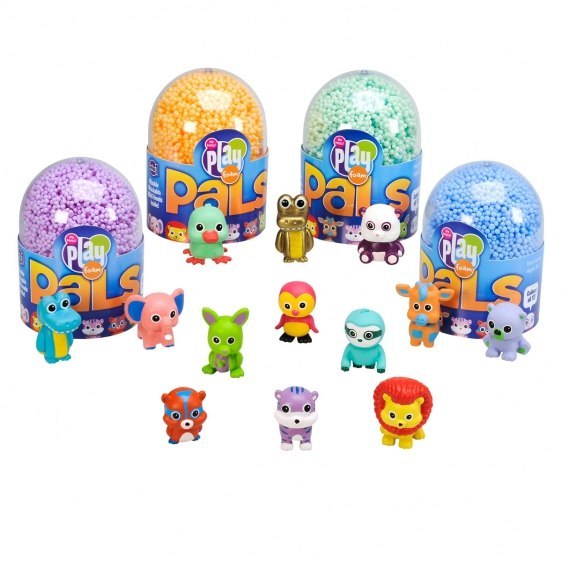 Playfoam Pals, Wild Friends, Masa piankowa z figurką niespodzianką, modelina Playfoam Pals, Wild Friends, Masa piankowa z figurką niespodzianką, modelina