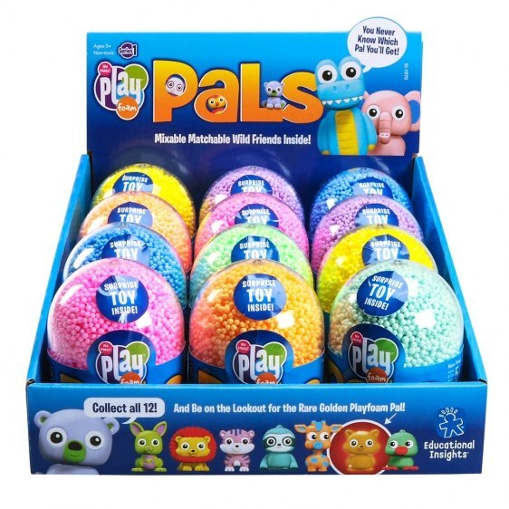 Playfoam Pals, Wild Friends, Masa piankowa z figurką niespodzianką, modelina Playfoam Pals, Wild Friends, Masa piankowa z figurką niespodzianką, modelina