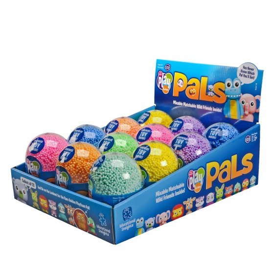 Playfoam Pals, Wild Friends, Masa piankowa z figurką niespodzianką, modelina Playfoam Pals, Wild Friends, Masa piankowa z figurką niespodzianką, modelina