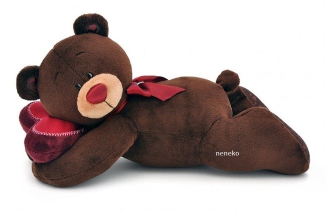 Przytulanka Pan Choco śpiący miś - 30cm Przytulanka Pan Choco śpiący miś - 30cm