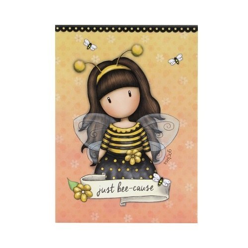 Bloczek karteczek, notesik Santoro - Gorjuss Bee Loved (Just Bee-Cause) Bloczek karteczek, notesik Santoro - Gorjuss Bee Loved (Just Bee-Cause)
