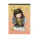 Bloczek karteczek, notesik Santoro - Gorjuss Bee Loved (Just Bee-Cause)