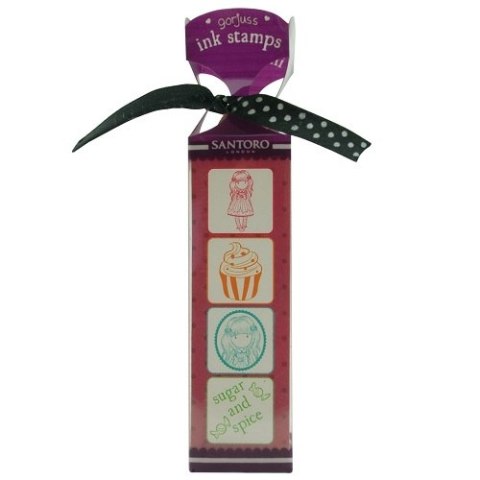 Gorjuss Zestaw stempli z tuszem - Sugar and Spice Gorjuss Zestaw stempli z tuszem - Sugar and Spice