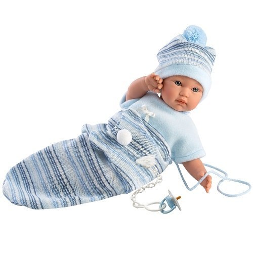 Hiszpańska lalka bobas chłopiec Cuquito - płacze 30cm Hiszpańska lalka bobas chłopiec Cuquito - płacze 30cm