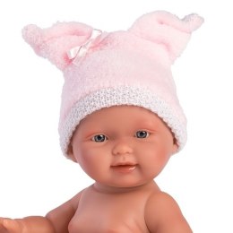 Hiszpańska lalka bobas dziewczynka Bebita Świnka w pieluszce - 26cm