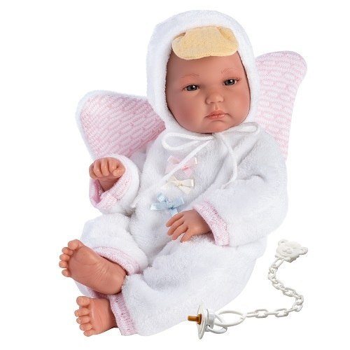 Hiszpańska lalka bobas dziewczynka Bimba Kaczuszka - 35cm Hiszpańska lalka bobas dziewczynka Bimba Kaczuszka - 35cm