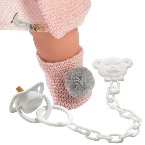 Hiszpańska lalka dziewczynka Aitana w płaszczyku - płacze 33cm Hiszpańska lalka dziewczynka Aitana w płaszczyku - płacze 33cm