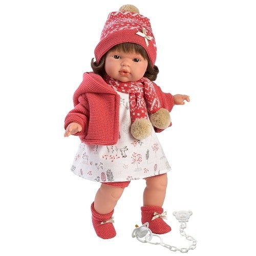 Hiszpańska lalka dziewczynka Lola - płacze 38cm Hiszpańska lalka dziewczynka Lola - płacze 38cm