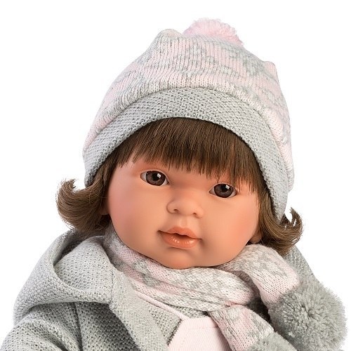 Hiszpańska lalka dziewczynka Pippa - płacze 42cm Hiszpańska lalka dziewczynka Pippa - płacze 42cm