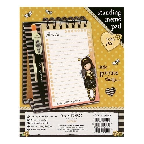Notes na biurko z długopisem Santoro - Gorjuss Bee Loved (Just Bee-Cause) Notes na biurko z długopisem Santoro - Gorjuss Bee Loved (Just Bee-Cause)