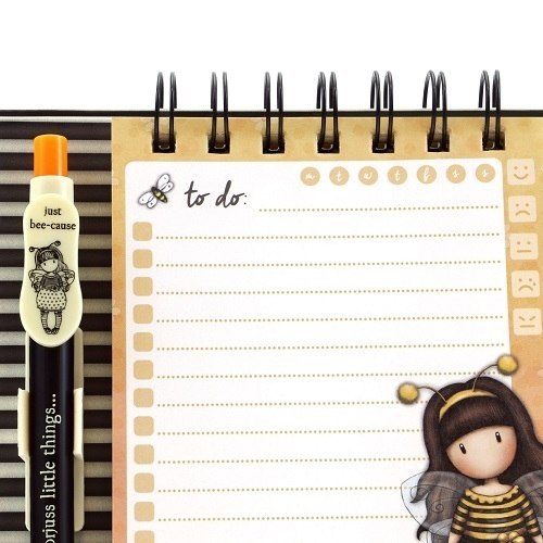 Notes na biurko z długopisem Santoro - Gorjuss Bee Loved (Just Bee-Cause) Notes na biurko z długopisem Santoro - Gorjuss Bee Loved (Just Bee-Cause)