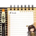 Notes na biurko z długopisem Santoro - Gorjuss Bee Loved (Just Bee-Cause)