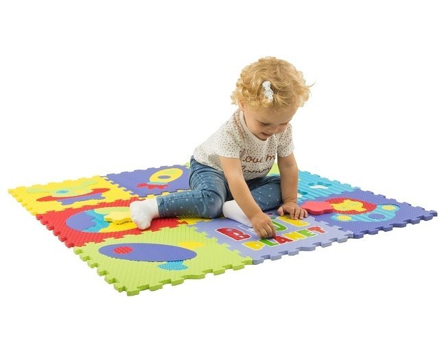 Piankowe puzzle podłogowe Kosmos - 50 elementów Piankowe puzzle podłogowe Kosmos - 50 elementów