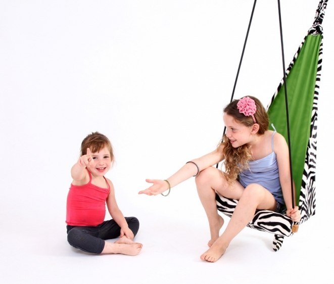 HUŚTAWKA DZIECIĘCA - WISZĄCY FOTEL HANG MINI Zebra HUŚTAWKA DZIECIĘCA - WISZĄCY FOTEL HANG MINI Zebra
