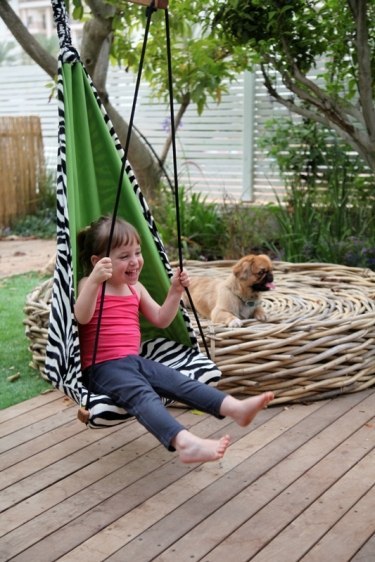 HUŚTAWKA DZIECIĘCA - WISZĄCY FOTEL HANG MINI Zebra HUŚTAWKA DZIECIĘCA - WISZĄCY FOTEL HANG MINI Zebra