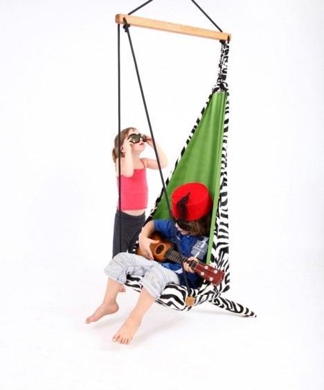 HUŚTAWKA DZIECIĘCA - WISZĄCY FOTEL HANG MINI Zebra HUŚTAWKA DZIECIĘCA - WISZĄCY FOTEL HANG MINI Zebra