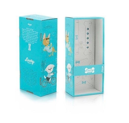 Przytulanka piesek Lucky Mimi w fioletowej sukience - 38cm Przytulanka piesek Lucky Mimi w fioletowej sukience - 38cm