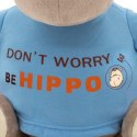 Przytulanka Hipopotam Po w bluzie Be Hippo - 46cm