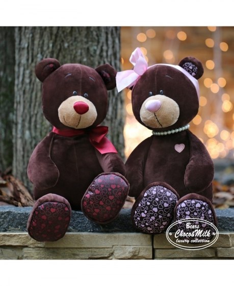 Przytulanka Pan Choco siedzący miś - 35cm Przytulanka Pan Choco siedzący miś - 35cm