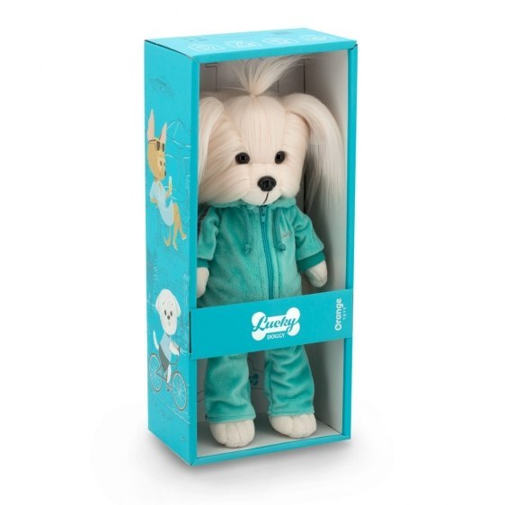 Przytulanka piesek Lucky Mimi Fitness - 38cm Przytulanka piesek Lucky Mimi Fitness - 38cm