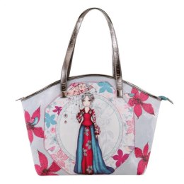 Curved Shopper Bag - Mirabelle - Parasol