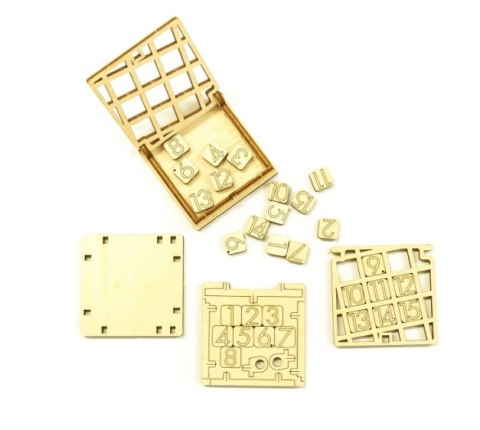 Drewniana gra podróżna 3D Wooden.City - Łamigłówka 15