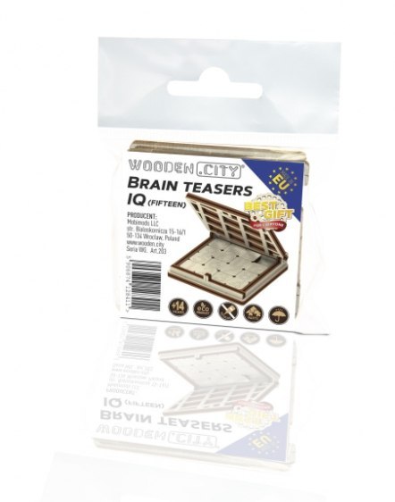 Drewniana gra podróżna 3D Wooden.City - Łamigłówka 15