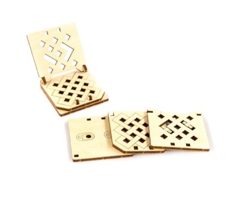Drewniana gra podróżna 3D Wooden.City - Snake puzzle Drewniana gra podróżna 3D Wooden.City - Snake puzzle