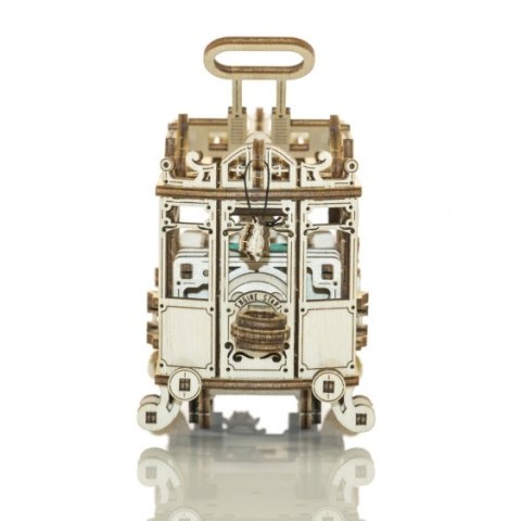 Drewniane puzzle mechaniczne 3D Wooden.City - CITY TRAM + tory kolejowe