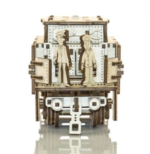 Drewniane puzzle mechaniczne 3D Wooden.City - WOODEN EXPRESS + Tender, tory kolejowe Drewniane puzzle mechaniczne 3D Wooden.City - WOODEN EXPRESS + Tender, tory kolejowe
