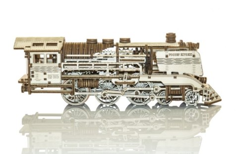 Drewniane puzzle mechaniczne 3D Wooden.City - WOODEN EXPRESS + Tender, tory kolejowe Drewniane puzzle mechaniczne 3D Wooden.City - WOODEN EXPRESS + Tender, tory kolejowe