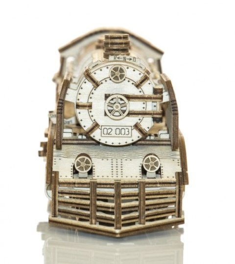 Drewniane puzzle mechaniczne 3D Wooden.City - WOODEN EXPRESS + Tender, tory kolejowe Drewniane puzzle mechaniczne 3D Wooden.City - WOODEN EXPRESS + Tender, tory kolejowe
