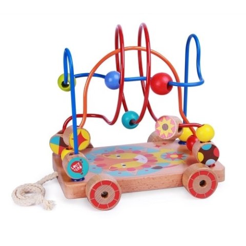 Edukacyjna pętla motoryczna - Przeplatanka Lew na sznureczku Edukacyjna pętla motoryczna - Przeplatanka Lew na sznureczku