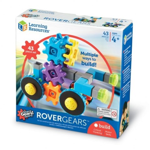 Gears! Gears! Gears!, Klocki, Koła Zębate, Łazik Kosmiczny, Zestaw konstrukcyjny Gears! Gears! Gears!, Klocki, Koła Zębate, Łazik Kosmiczny, Zestaw konstrukcyjny