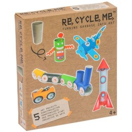 Zestaw Kreatywny - Pociąg - Re-Cycle-Me - 5 zabawek