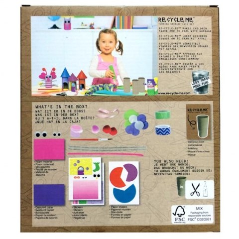 Zestaw Kreatywny - Syrenka - Re-Cycle-Me - 5 zabawek Zestaw Kreatywny - Syrenka - Re-Cycle-Me - 5 zabawek