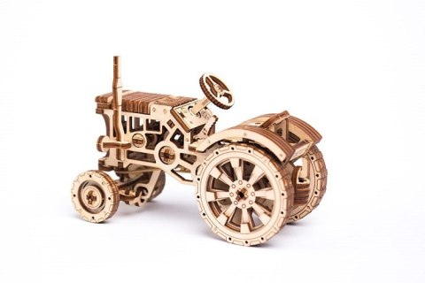 Drewniane puzzle mechaniczne 3D Wooden.City - Traktor Drewniane puzzle mechaniczne 3D Wooden.City - Traktor