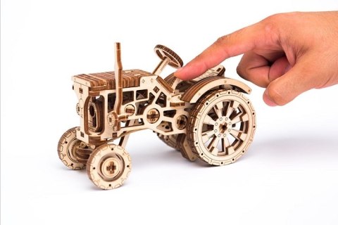 Drewniane puzzle mechaniczne 3D Wooden.City - Traktor Drewniane puzzle mechaniczne 3D Wooden.City - Traktor
