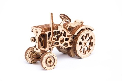 Drewniane puzzle mechaniczne 3D Wooden.City - Traktor Drewniane puzzle mechaniczne 3D Wooden.City - Traktor