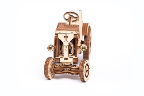 Drewniane puzzle mechaniczne 3D Wooden.City - Traktor Drewniane puzzle mechaniczne 3D Wooden.City - Traktor