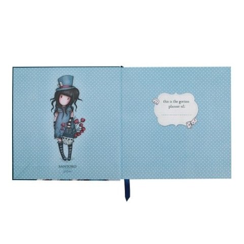 Dziennik z zestawem akcesoriów Santoro - Gorjuss The Hatter Dziennik z zestawem akcesoriów Santoro - Gorjuss The Hatter