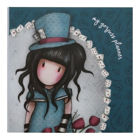 Dziennik z zestawem akcesoriów Santoro - Gorjuss The Hatter Dziennik z zestawem akcesoriów Santoro - Gorjuss The Hatter