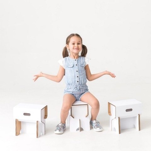 ECOSTOOL Stołeczek PlayToyz - GWIAZDKI M15 ECOSTOOL Stołeczek PlayToyz - GWIAZDKI M15