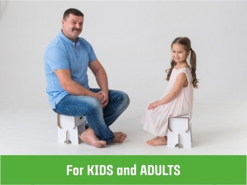 ECOSTOOL Stołeczek PlayToyz - GWIAZDKI M15 ECOSTOOL Stołeczek PlayToyz - GWIAZDKI M15