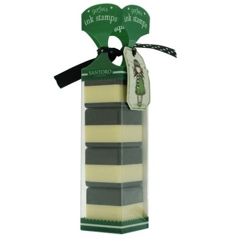 Gorjuss Zestaw stempli z tuszem - The Scarf Gorjuss Zestaw stempli z tuszem - The Scarf