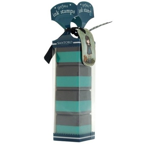 Gorjuss Zestaw stempli z tuszem -You Brought Me Love